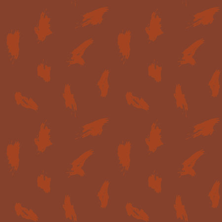 Orange Brush Stroke Camouflage abstract seamless pattern background suitable for fashion textiles,...