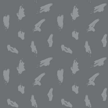 Grey Brush Stroke Camouflage abstract seamless pattern background suitable for fashion textiles, graphicsのイラスト素材