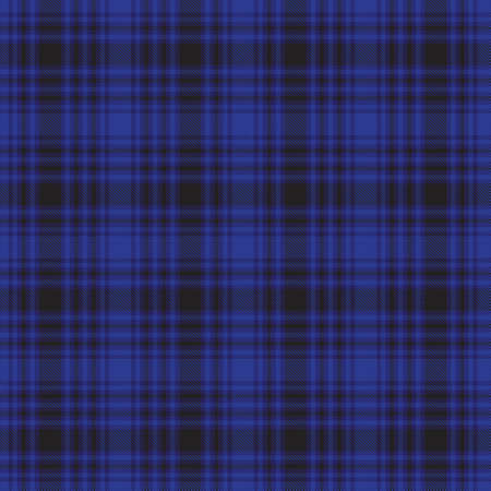 Blue Plaid, checkered, tartan seamless pattern suitable for fashion textiles and graphicsのイラスト素材