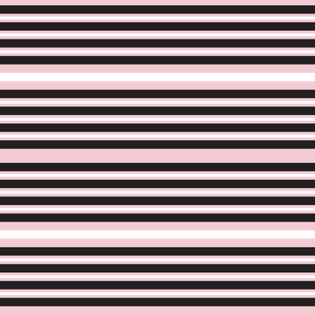 Pink Horizontal striped seamless pattern background suitable for fashion textiles, graphicsのイラスト素材