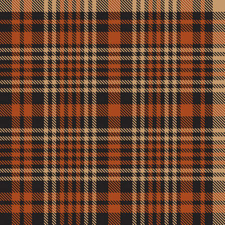 Orange Plaid, checkered, tartan seamless pattern suitable for fashion textiles and graphicsの写真素材