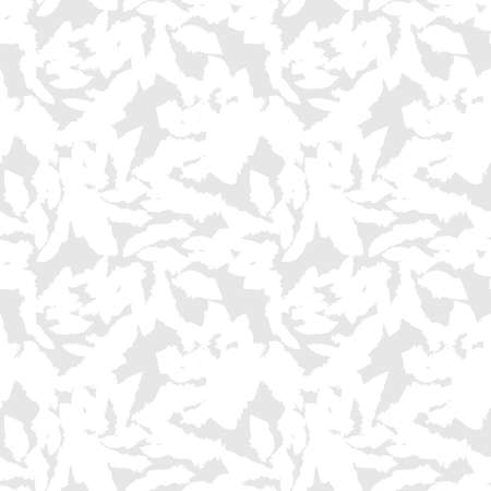 White Floral brush strokes seamless pattern background for fashion prints, graphics, backgrounds and craftsのイラスト素材