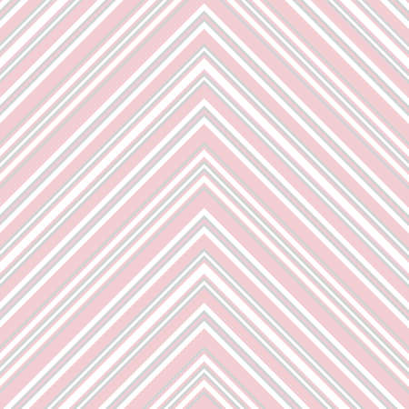 Pink Chevron diagonal striped seamless pattern background suitable for fashion textiles, graphicsのイラスト素材