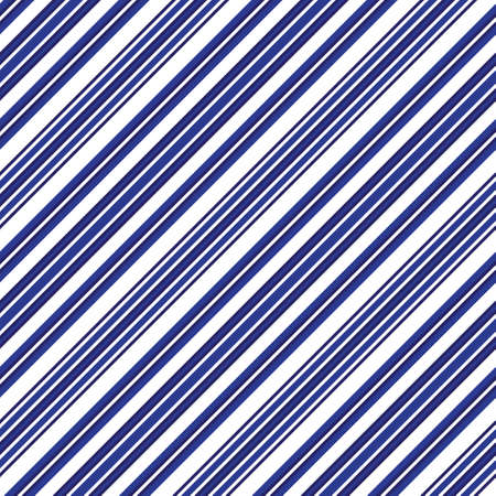 Blue diagonal striped seamless pattern background suitable for fashion textiles, graphicsのイラスト素材