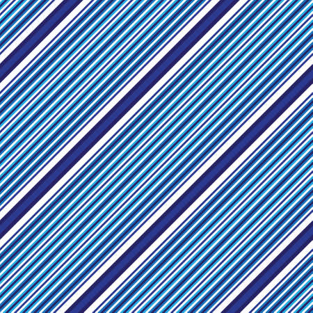 Blue diagonal striped seamless pattern background suitable for fashion textiles, graphicsのイラスト素材