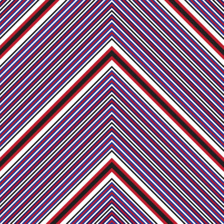 Red Chevron diagonal striped seamless pattern background suitable for fashion textiles, graphicsのイラスト素材