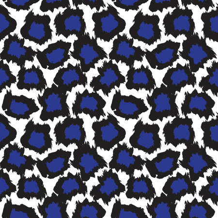 Blue Brush strokes pattern background suitable for fashion prints, graphics, backgroundsのイラスト素材