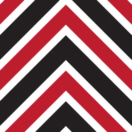 Red Chevron diagonal striped seamless pattern background suitable for fashion textiles, graphicsのイラスト素材