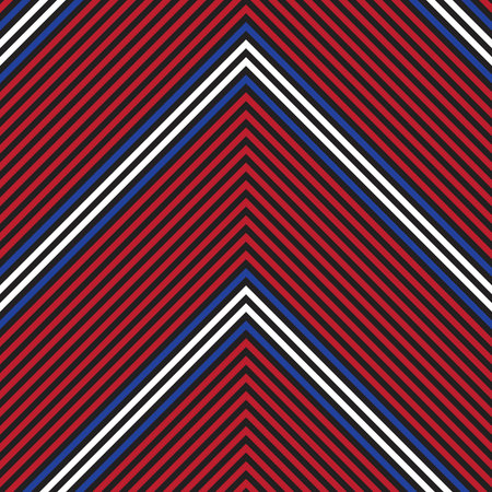 Red Chevron diagonal striped seamless pattern background suitable for fashion textiles, graphics