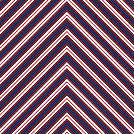Red Chevron diagonal striped seamless pattern background suitable for fashion textiles, graphicsのイラスト素材