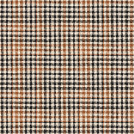 Orange Glen Plaid textured seamless pattern suitable for fashion textiles and graphicsのイラスト素材
