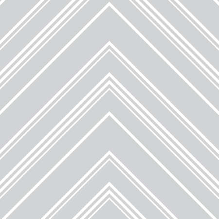 White Chevron diagonal striped seamless pattern background suitable for fashion textiles, graphicsのイラスト素材