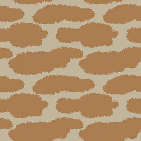 Brown Brush stroke fur pattern design for fashion prints, homeware, graphics, backgrounds