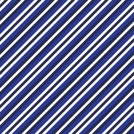 Blue diagonal striped seamless pattern background suitable for fashion textiles, graphicsのイラスト素材