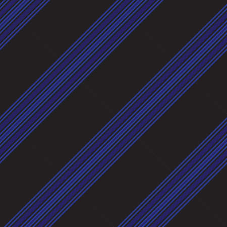 Blue diagonal striped seamless pattern background suitable for fashion textiles, graphicsのイラスト素材