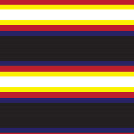 Red and Blue Horizontal striped seamless pattern background suitable for fashion textiles, graphicsのイラスト素材