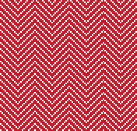 Red Chevron seamless pattern background for fashion textile, knitwear, graphicsのイラスト素材
