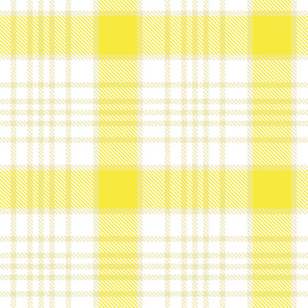 Yellow Ombre Plaid textured seamless pattern suitable for fashion textiles and graphicsのイラスト素材