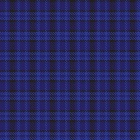 Blue Asymmetric Plaid textured seamless pattern suitable for fashion textiles and graphicsのイラスト素材