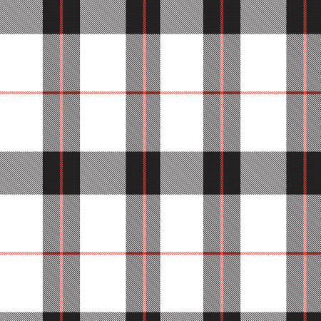 Red Asymmetric Plaid textured seamless pattern suitable for fashion textiles and graphicsのイラスト素材