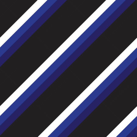 Blue diagonal striped seamless pattern background suitable for fashion textiles, graphicsのイラスト素材