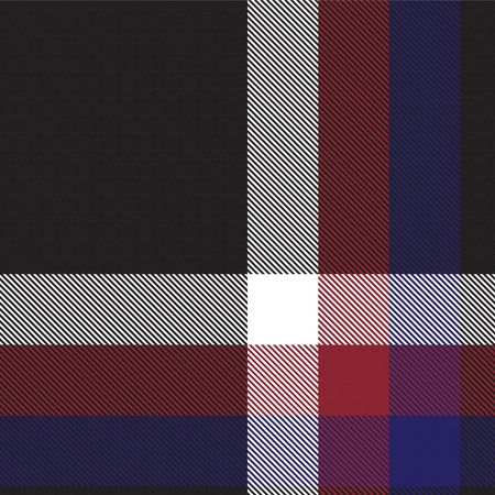 Red Navy Ombre Plaid textured seamless pattern suitable for fashion textiles and graphics