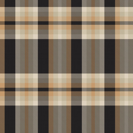Brown Ombre Plaid textured seamless pattern suitable for fashion textiles and graphicsのイラスト素材