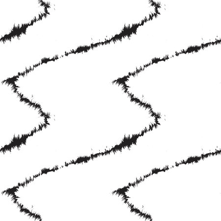 White Brush stroke fur pattern design for fashion prints, homeware, graphics, backgroundsのイラスト素材