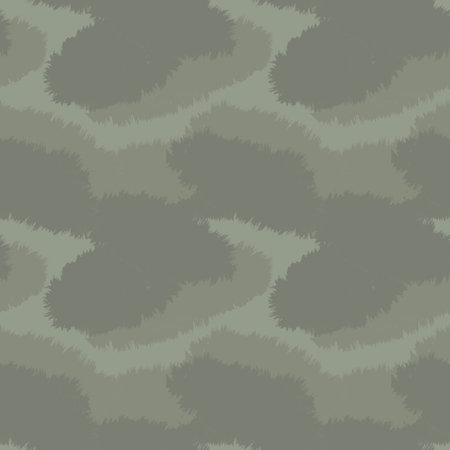 Green Brush stroke fur pattern design for fashion prints, homeware, graphics, backgroundsのイラスト素材