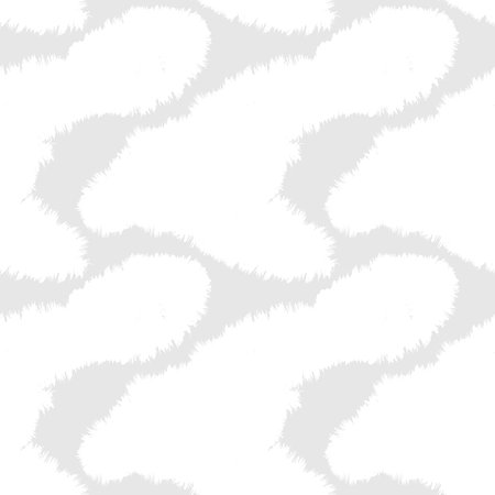 White Brush stroke fur pattern design for fashion prints, homeware, graphics, backgroundsのイラスト素材