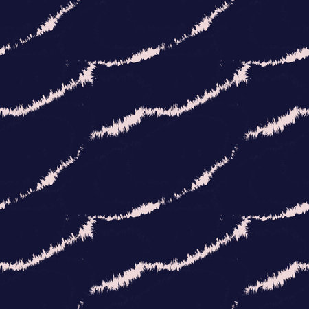 Pink Navy Brush stroke fur pattern design for fashion prints, homeware, graphics, backgroundsのイラスト素材