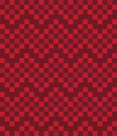 Red Christmas fair isle pattern background for fashion textiles, knitwear and graphicsのイラスト素材