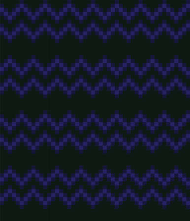 Blue Christmas fair isle pattern background for fashion textiles, knitwear and graphicsのイラスト素材