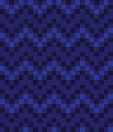 Blue Christmas fair isle pattern background for fashion textiles, knitwear and graphicsのイラスト素材