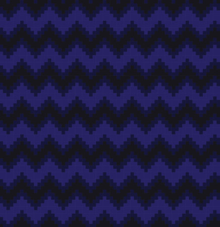 Blue Christmas fair isle pattern background for fashion textiles, knitwear and graphics