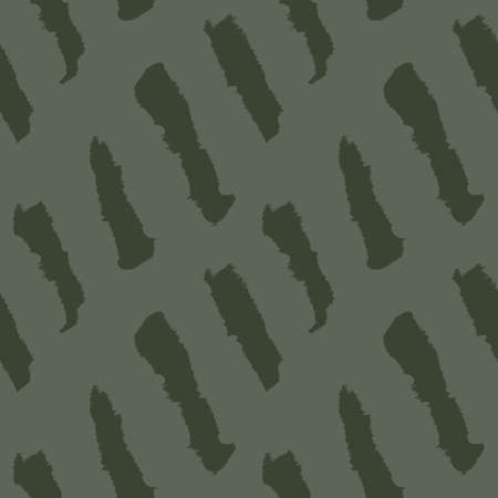 Green Brush stroke fur pattern design for fashion prints, homeware, graphics, backgroundsのイラスト素材
