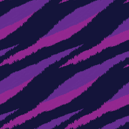 Purple Brush stroke fur pattern design for fashion prints, homeware, graphics, backgrounds