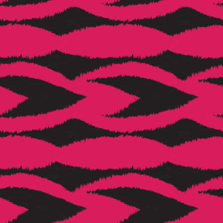 Purple Brush stroke fur pattern design for fashion prints, homeware, graphics, backgroundsのイラスト素材