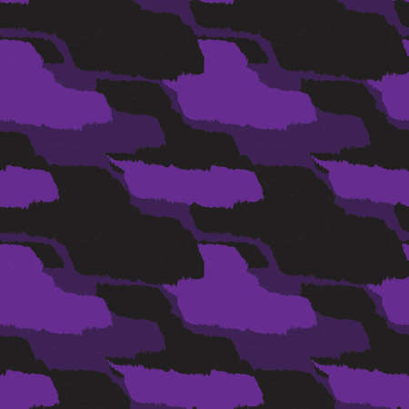 Purple Brush stroke fur pattern design for fashion prints, homeware, graphics, backgroundsのイラスト素材