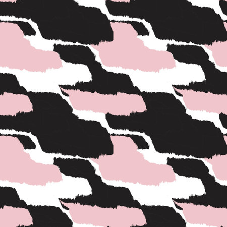 Pastel Brush stroke fur pattern design for fashion prints, homeware, graphics, backgrounds