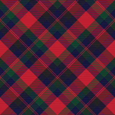 Christmas Plaid Tartan textured Seamless pattern design suitable for fashion textiles and graphicsのイラスト素材