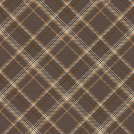 Brown Chevron Plaid Tartan textured pattern design suitable for fashion textiles and graphicsのイラスト素材
