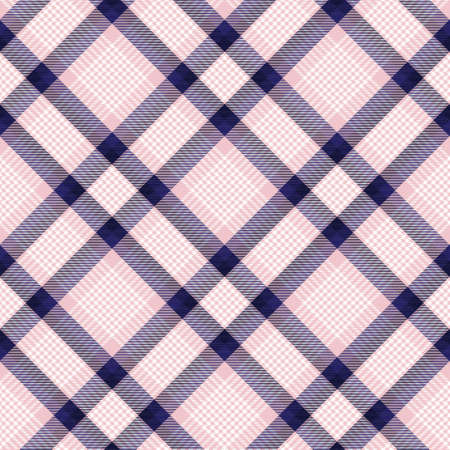 Pastel Chevron Plaid Tartan textured Seamless pattern design suitable for fashion textiles and graphicsのイラスト素材