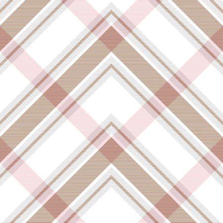 Pastel Chevron Plaid Tartan textured Seamless pattern design suitable for fashion textiles and graphicsのイラスト素材