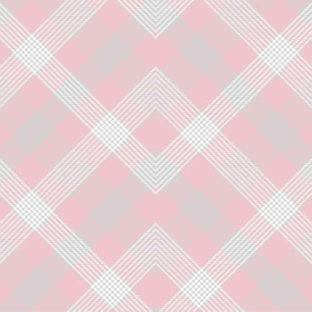 Pastel Chevron Plaid Tartan textured Seamless pattern design suitable for fashion textiles and graphicsのイラスト素材
