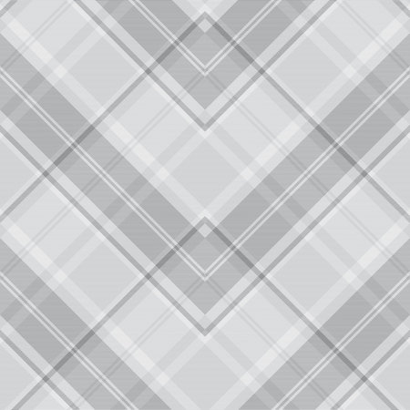 Black and White Chevron Plaid Tartan textured Seamless pattern design suitable for fashion textiles and graphicsのイラスト素材