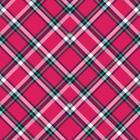 Purple Chevron Plaid Tartan textured pattern design suitable for fashion textiles and graphicsのイラスト素材