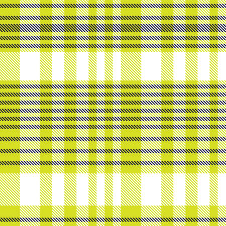 Yellow Ombre Plaid textured seamless pattern suitable for fashion textiles and graphicsのイラスト素材