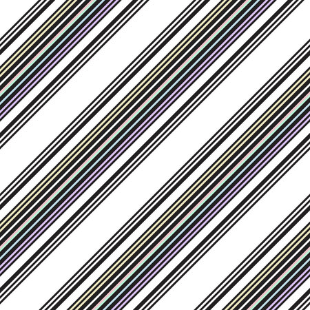 Rainbow diagonal striped seamless pattern background suitable for fashion textiles, graphics