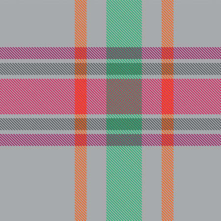 Colourful Plaid textured seamless pattern for fashion textiles and graphicsのイラスト素材